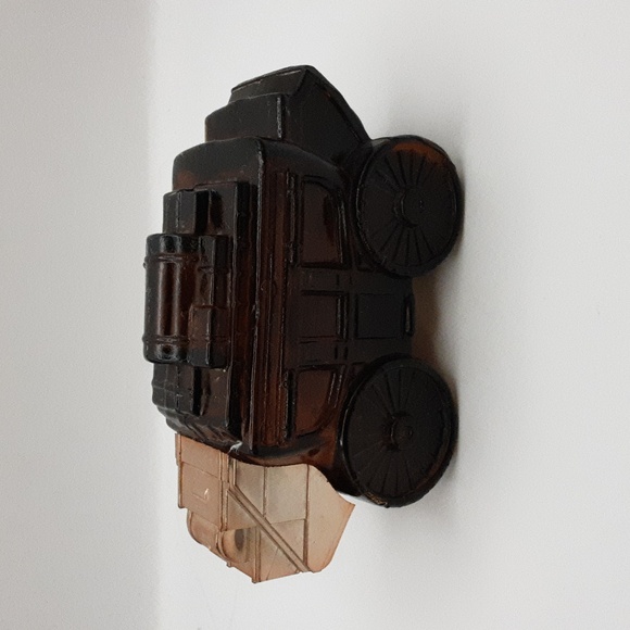 Vintage Avon Stagecoach Wild Country Amber Bottle - Picture 3 of 6